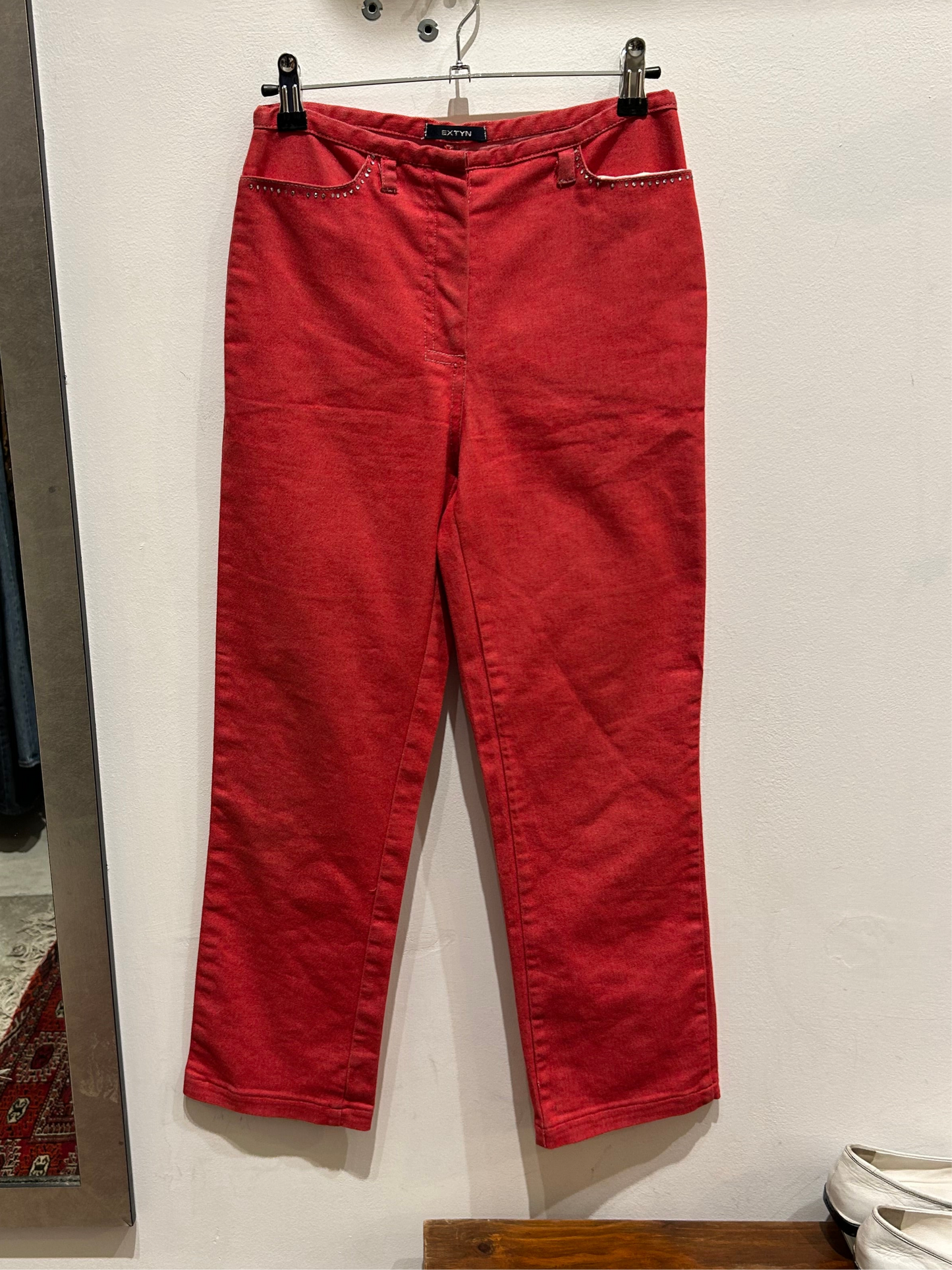 vintage red pants