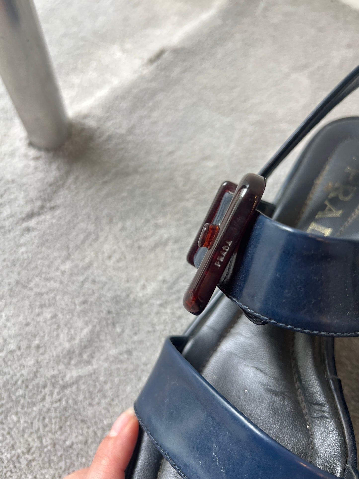 Prada Platform Sandals