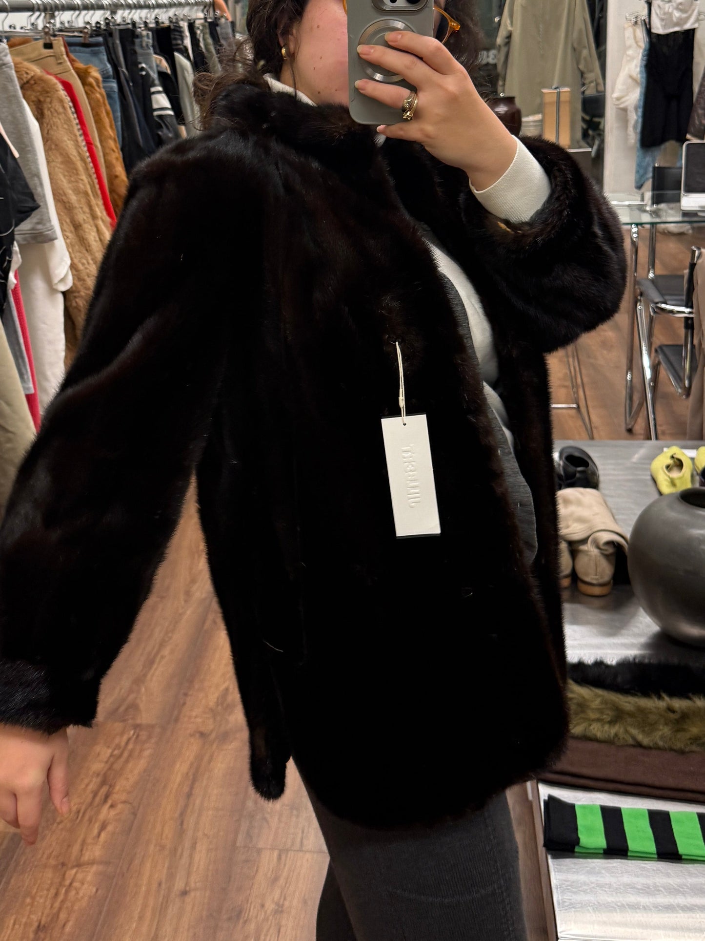 Vintage Japanese Mink Coat