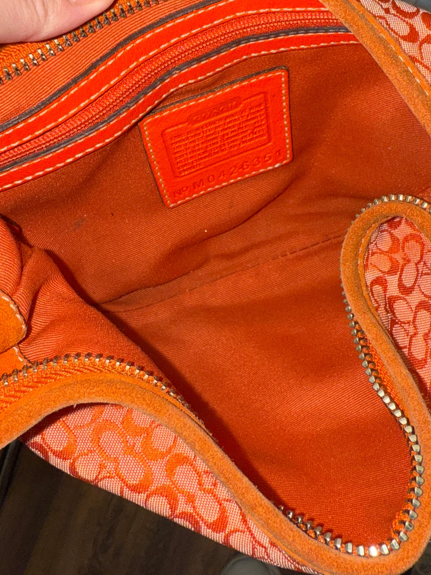 Coach Monogram Mini Hobo Bag