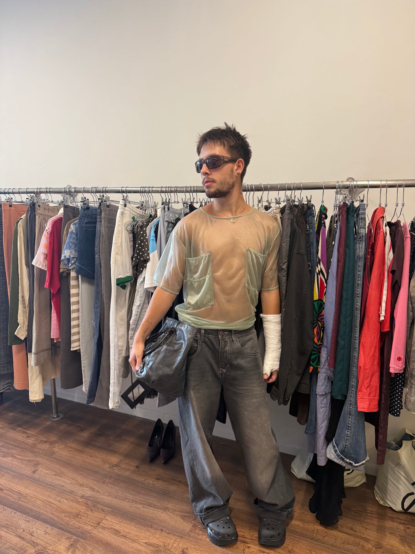 Mm6 SS2016 Sheer Shirt