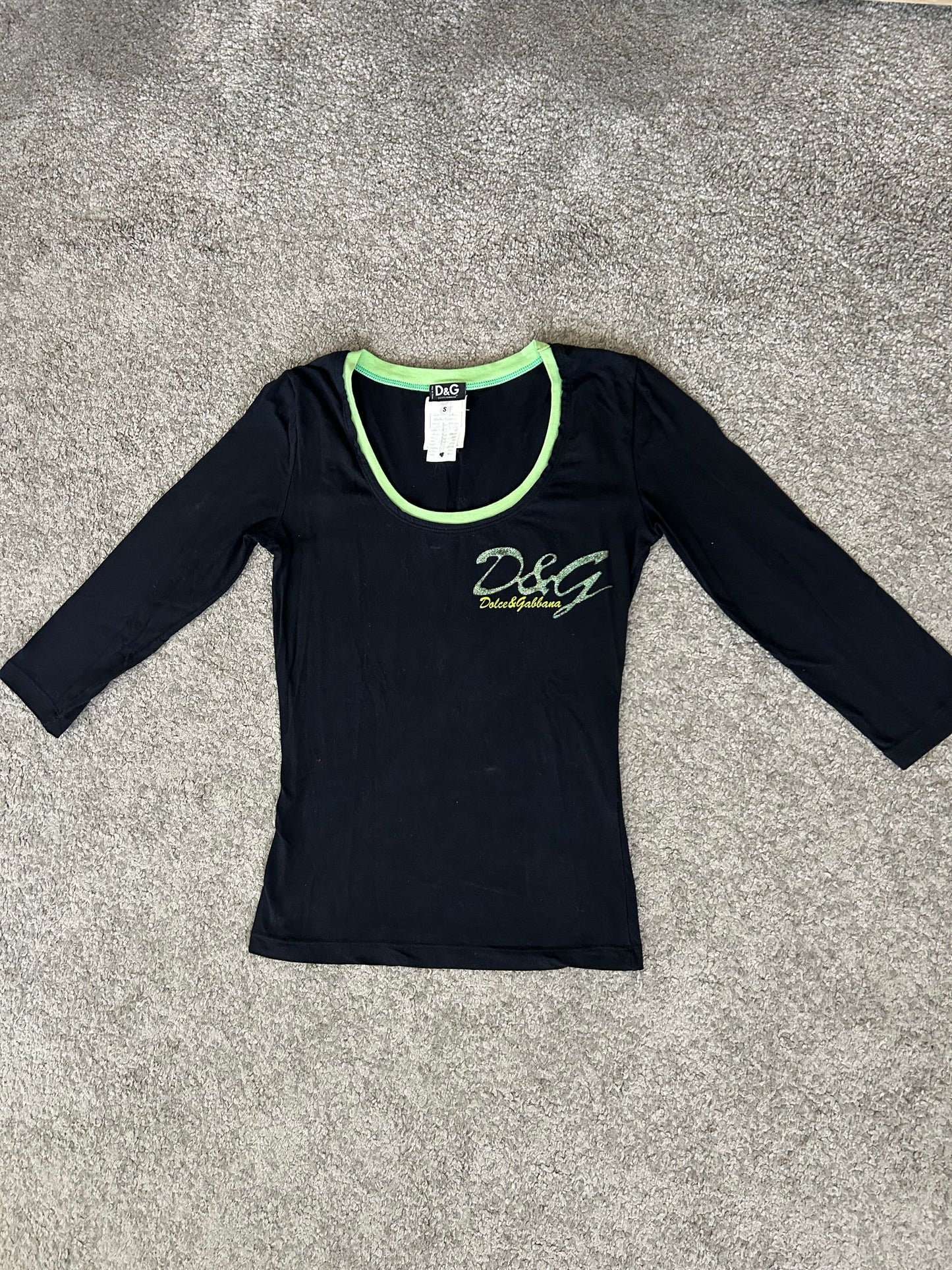 D&G cute logo blouse