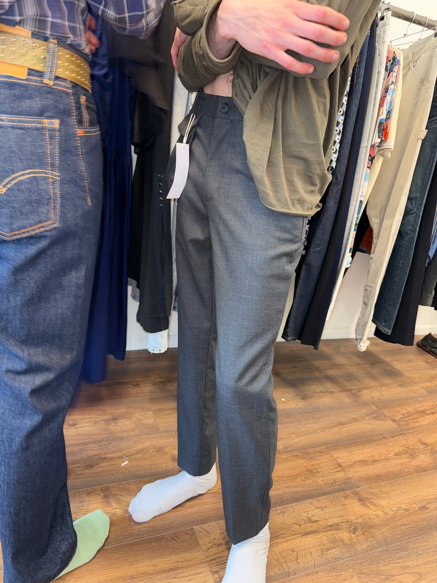 Undercover Wool Tailored Trousers With Utility Pocket (c. 2013–2016)