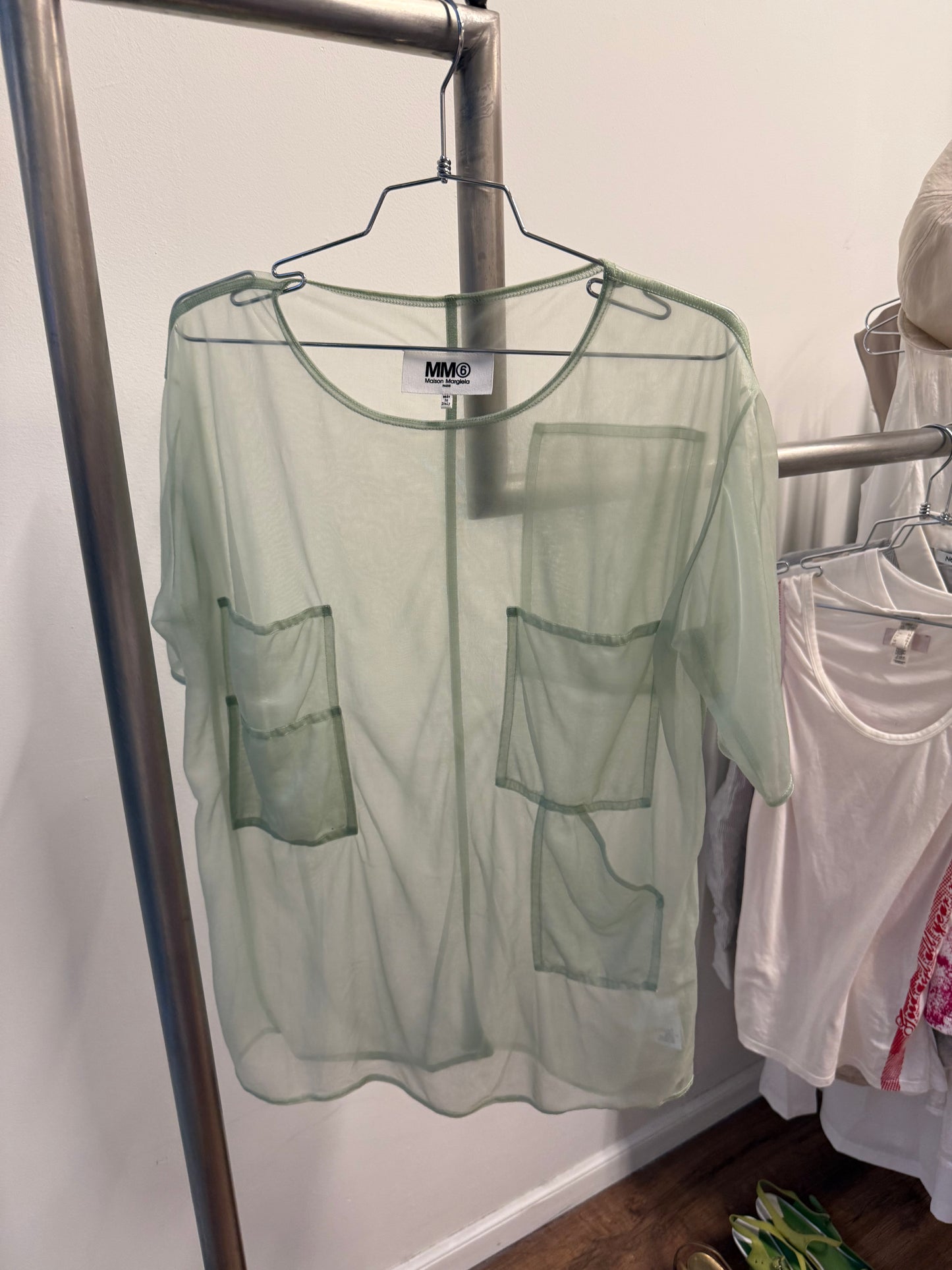 Mm6 SS2016 Sheer Shirt