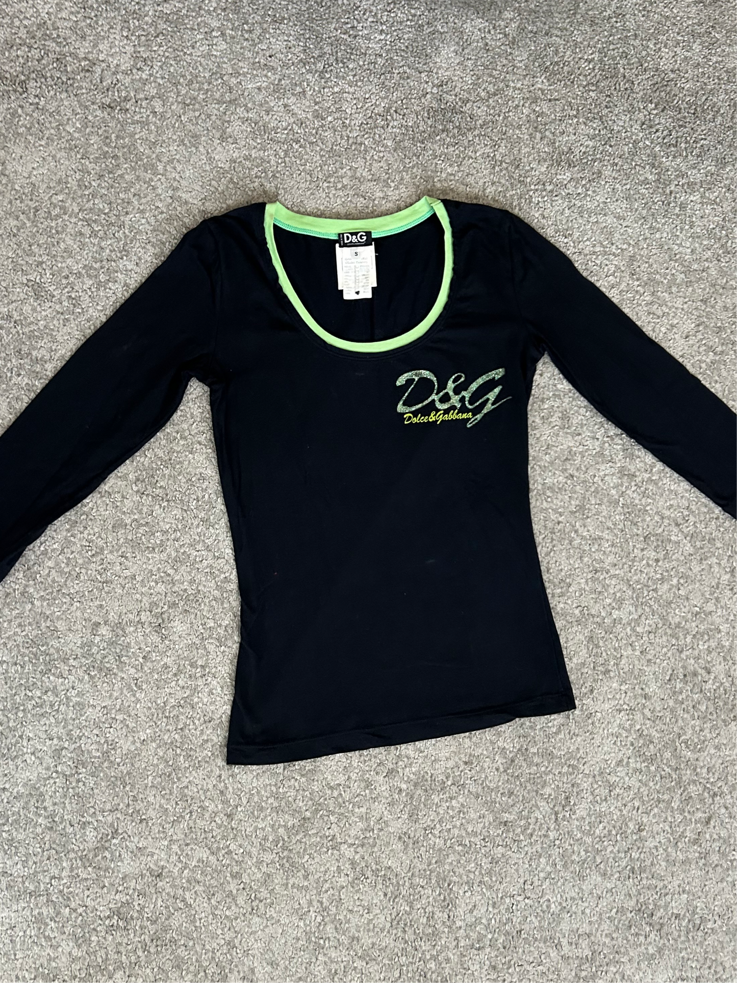 D&G cute logo blouse