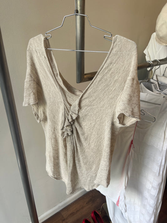Y’s Knitted Low Cut Top