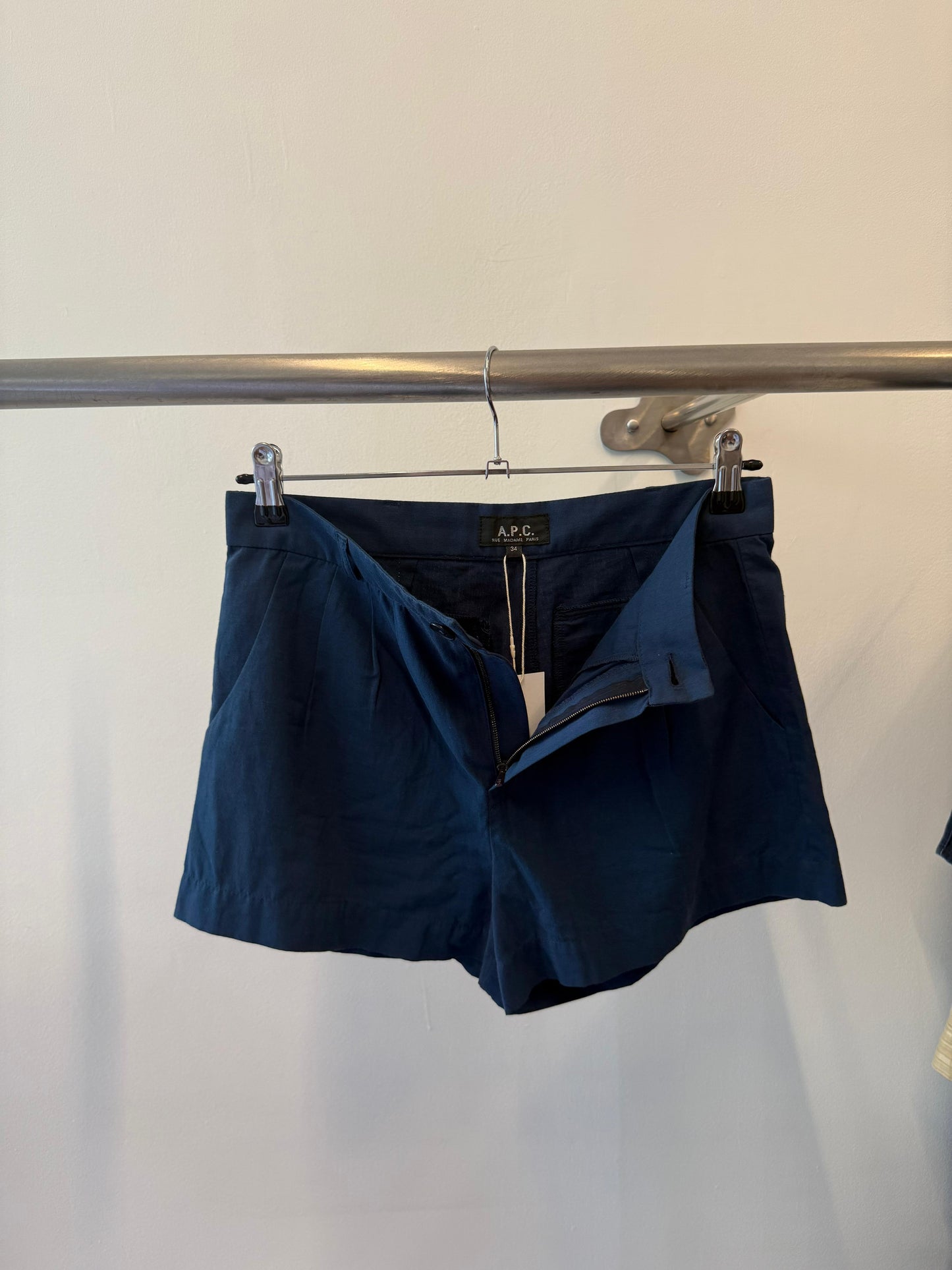 A.P.C Blue Shorts