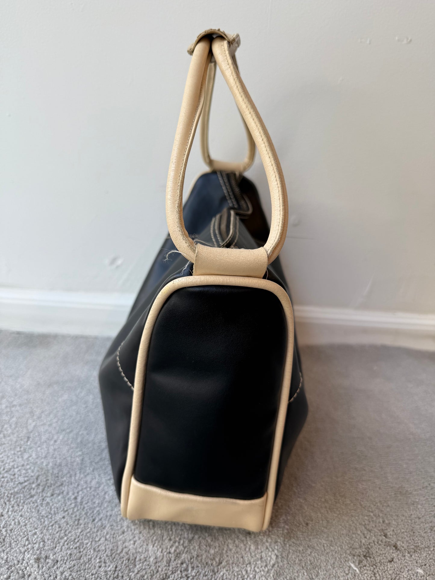 Miu Miu early 2000s leather shoulder bag
