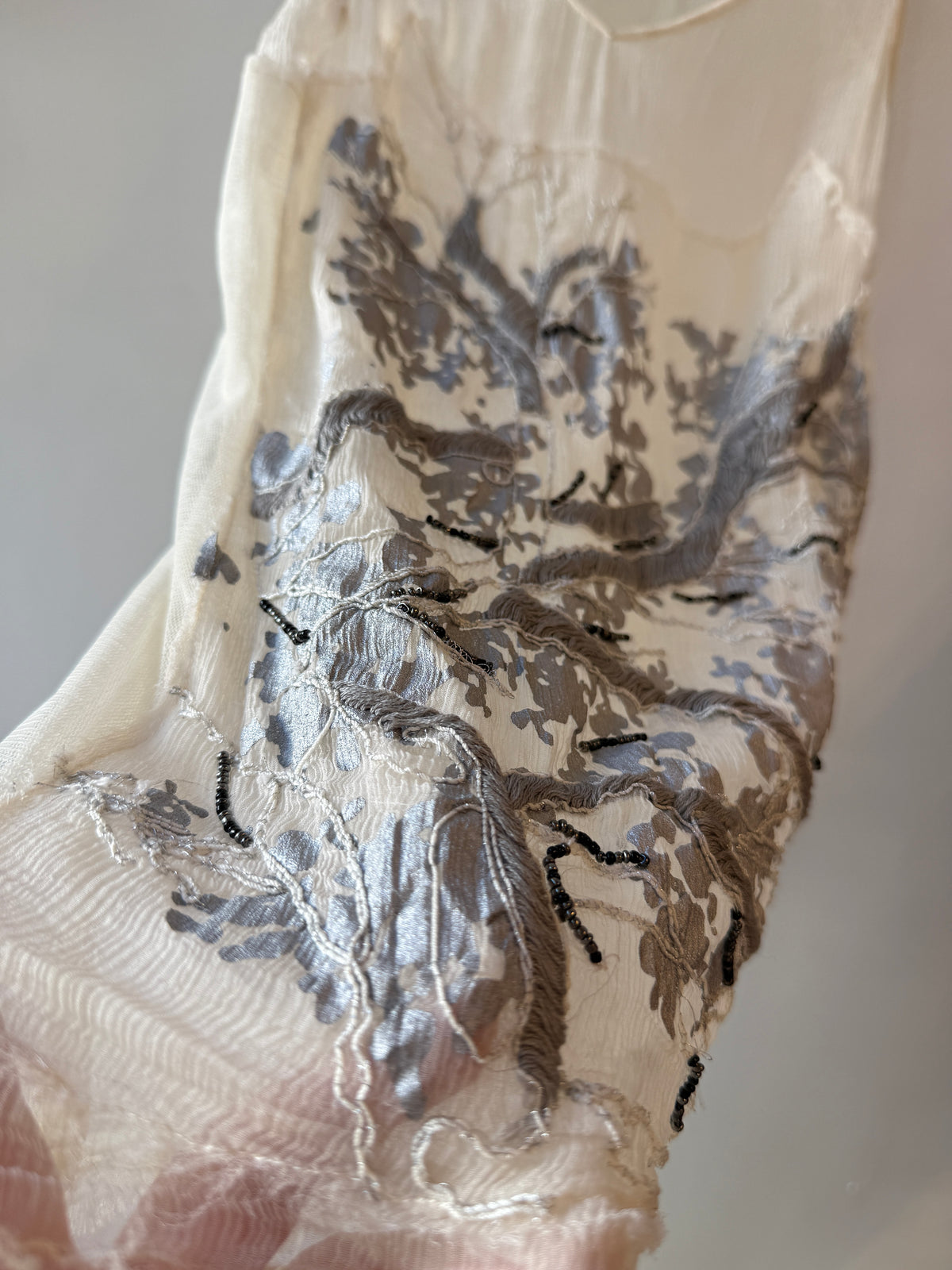 Monnari Sheer Embroidered Tank Top, 2000s