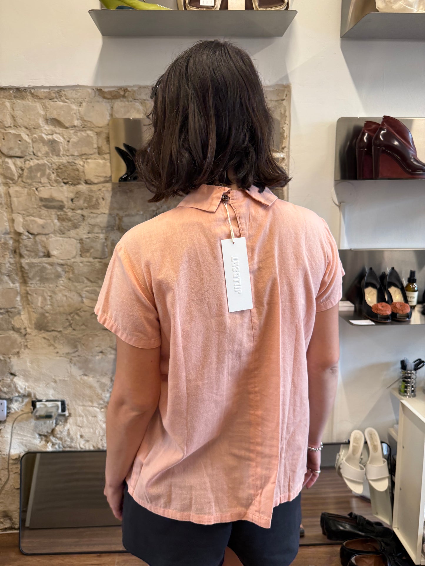 Kapital Peach Cotton Blouse