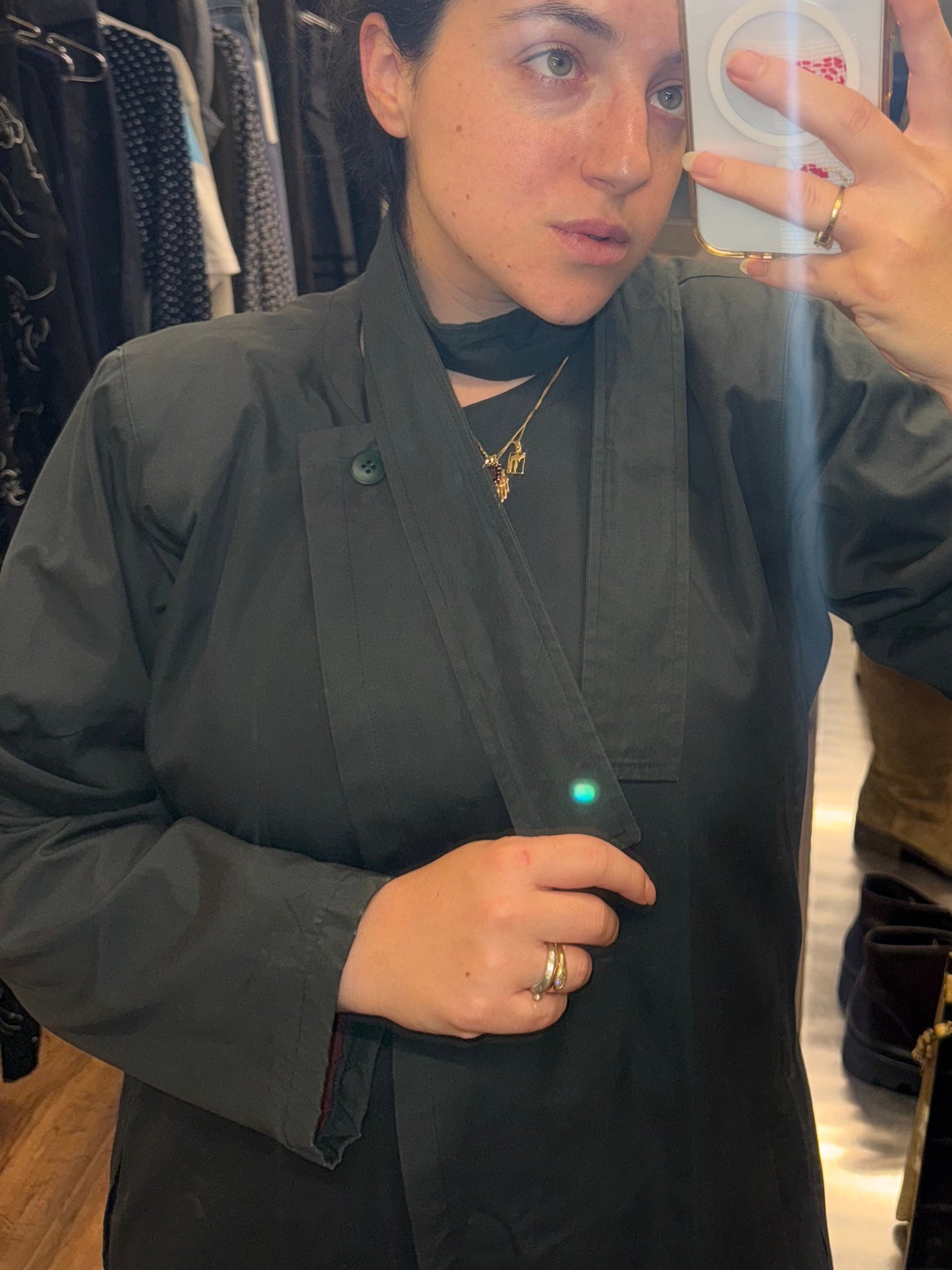 Calvin Klein coat 1980 Hong Kong