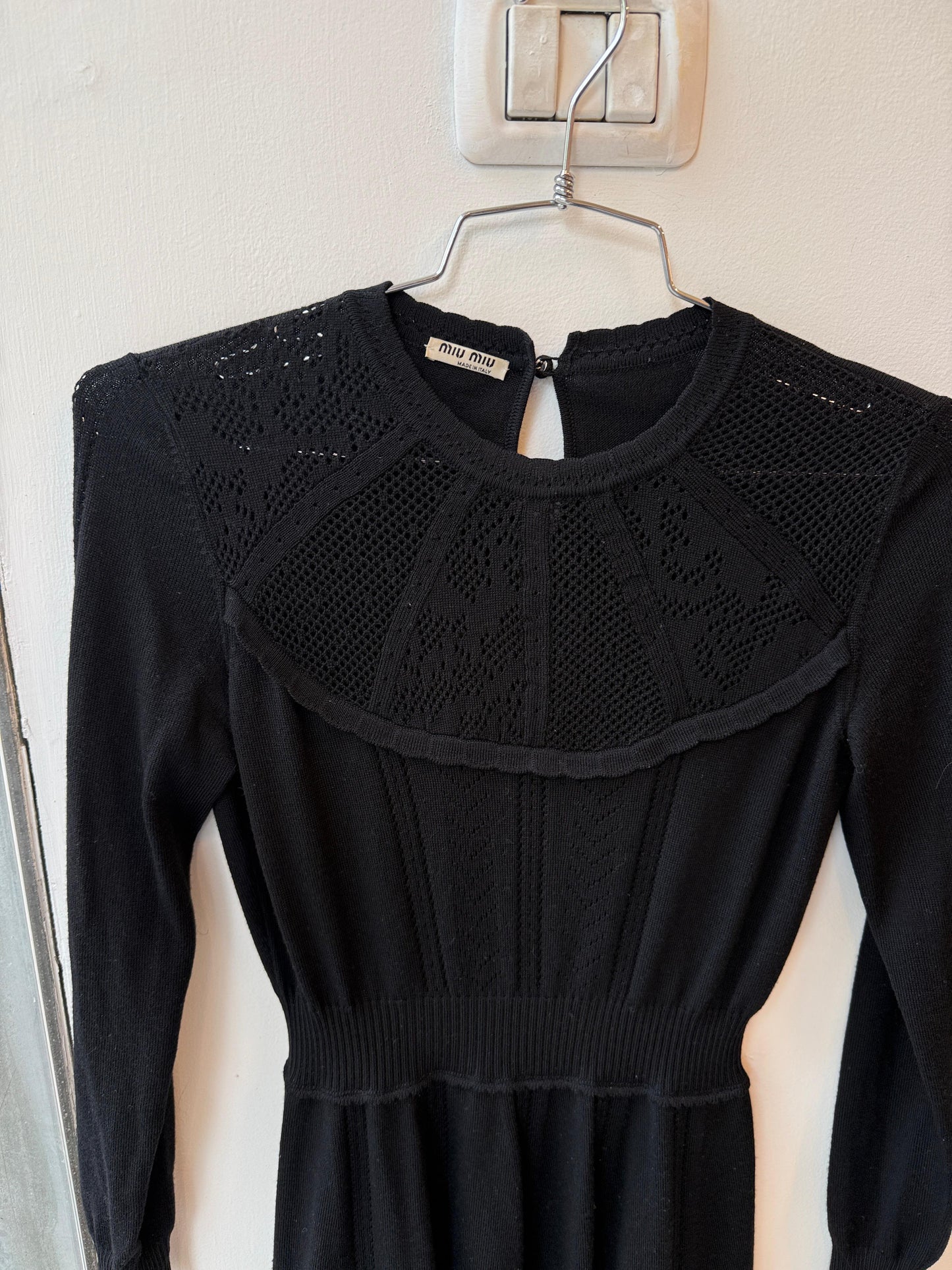 Miu Miu Knit Dress 2010s