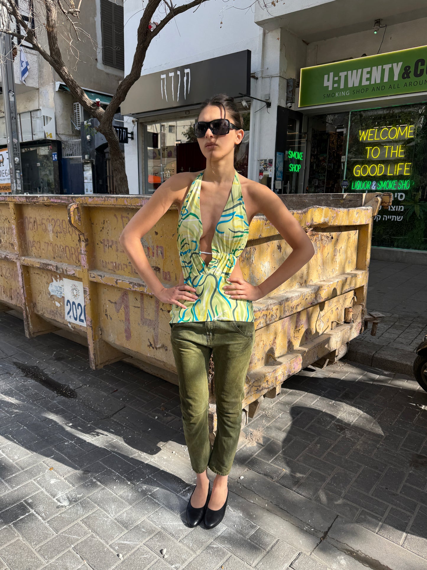 Diesel Fayza – Khaki Wash Trousers