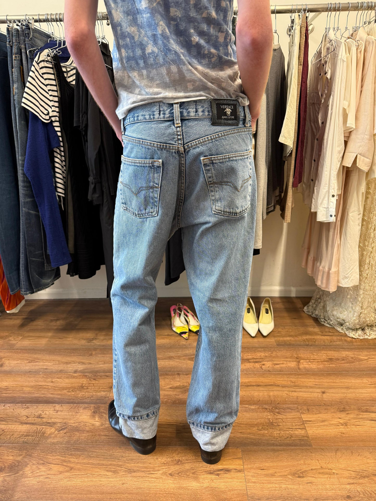 Versace Light Wash Jeans