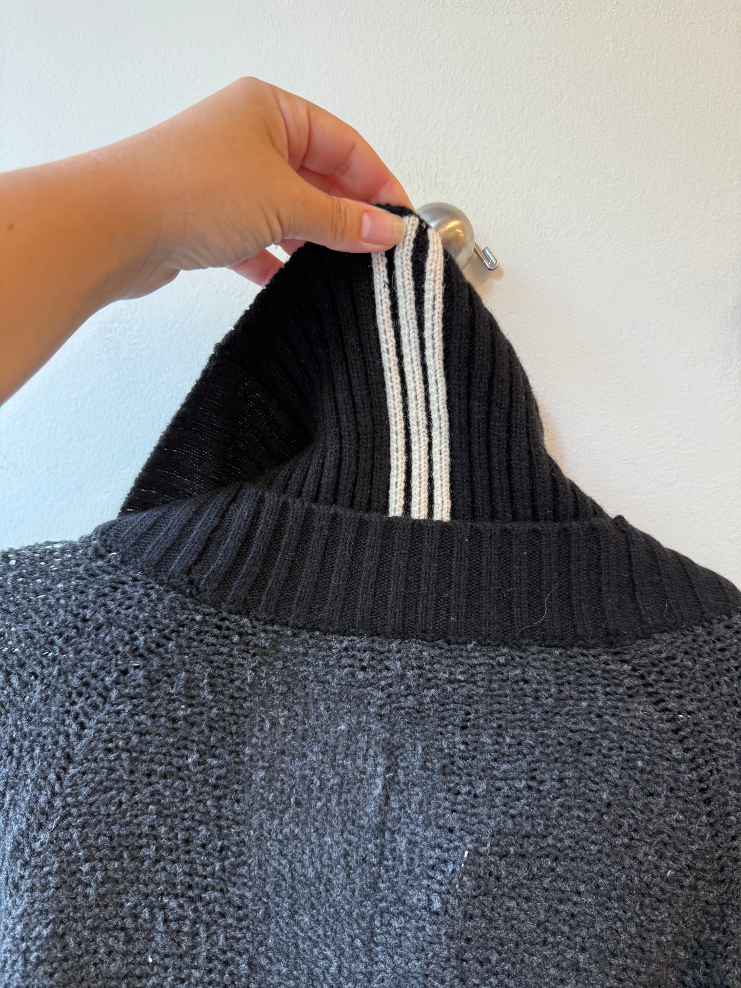 Y-3 Yohji Yamamoto × Adidas Long Knit Cardigan