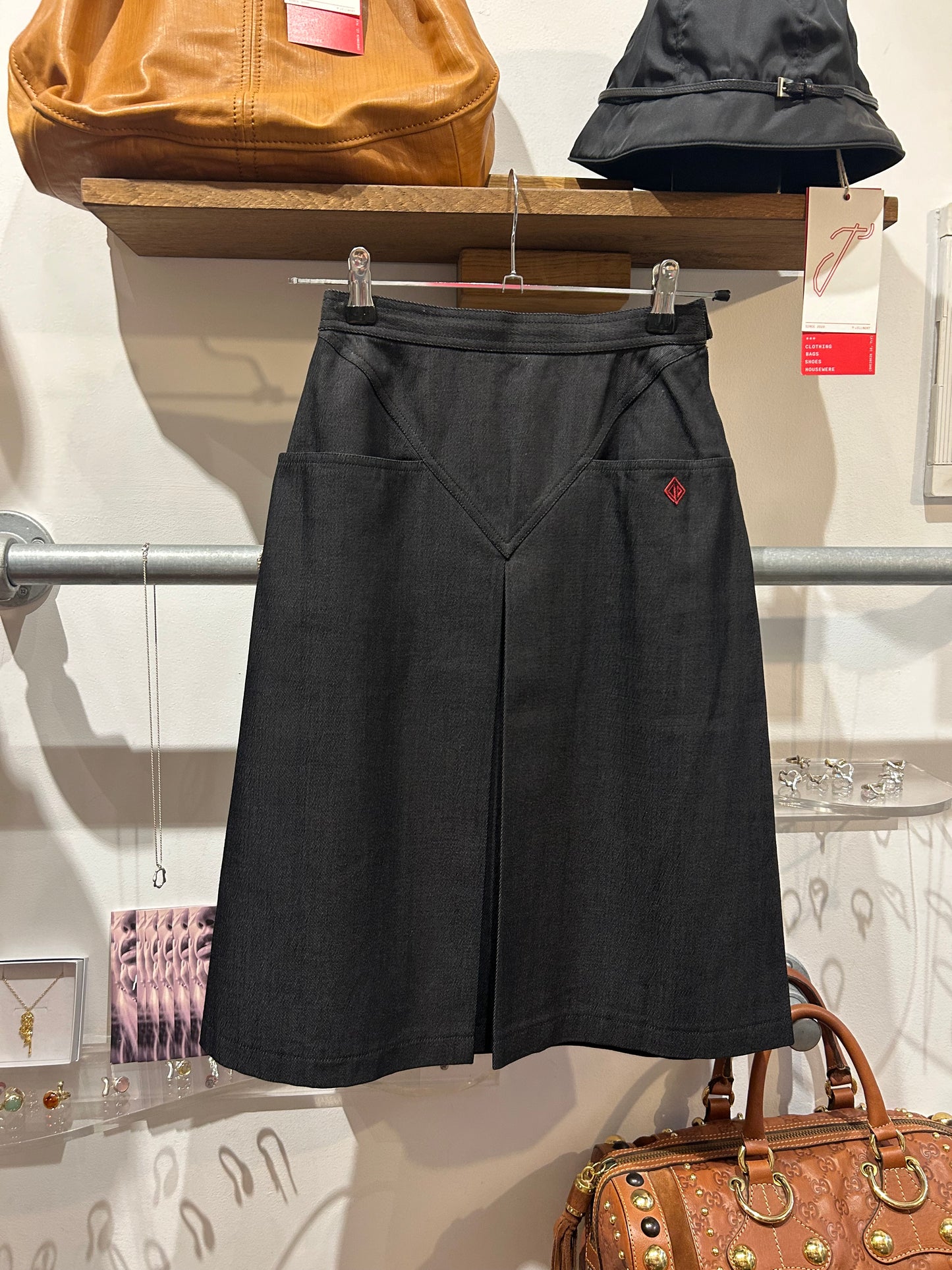 Christian DIOR sport washed skirt