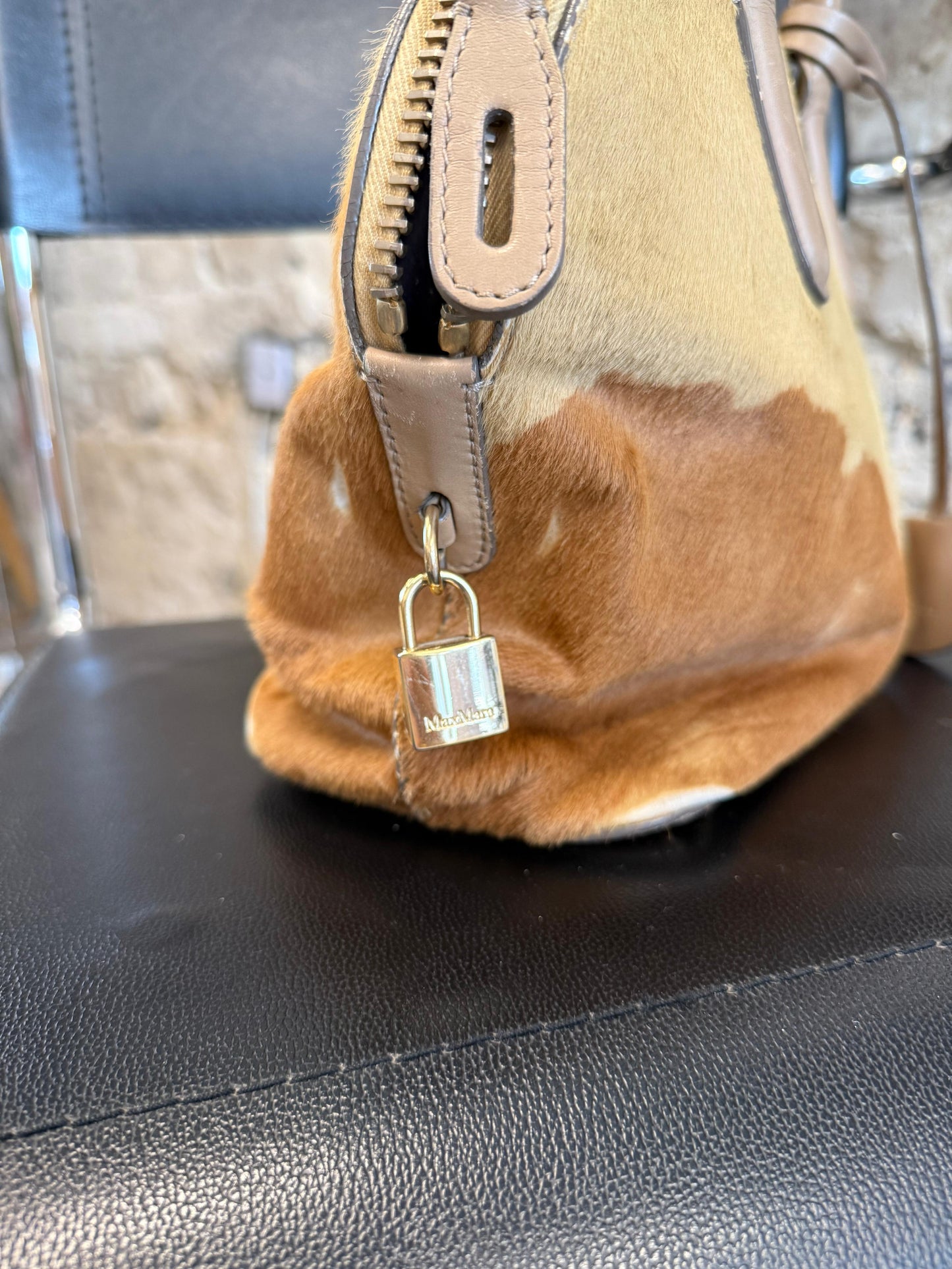 Max Mara Cowhide Bag