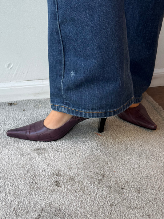 Sonia Rykiel Paris croc pumps