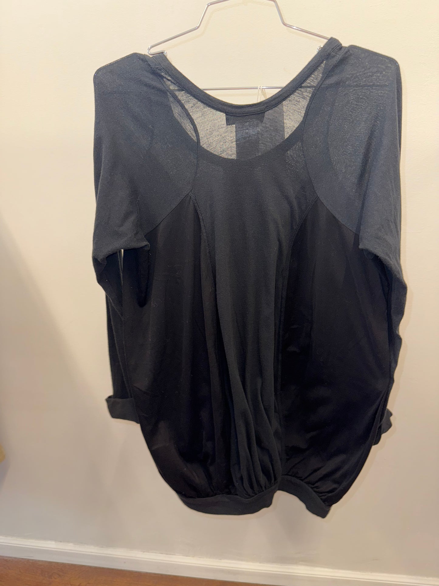 Y’s (Yohji Yamamoto) sheer balloon top