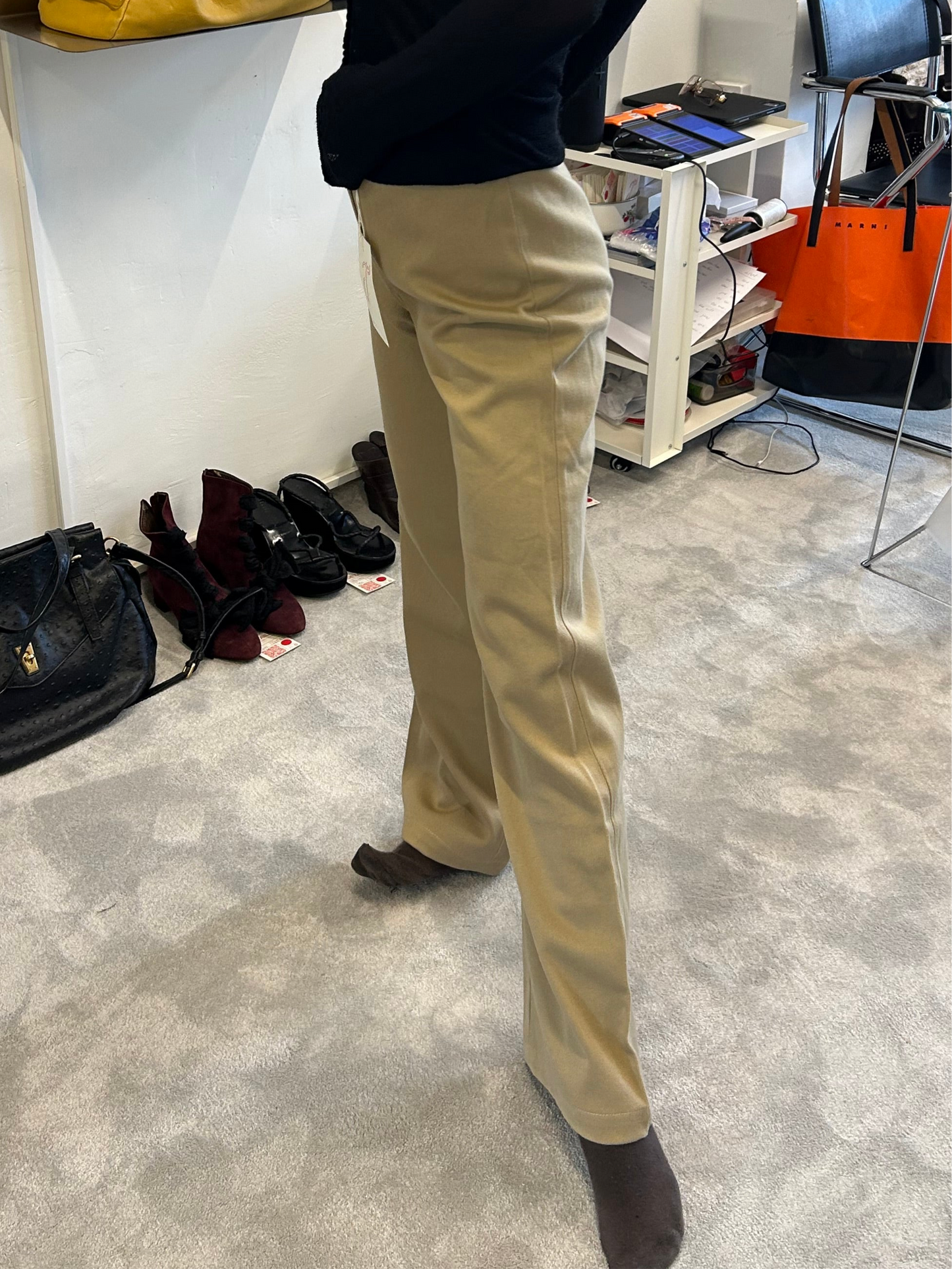 MM6 Maison Margiela khaki pants