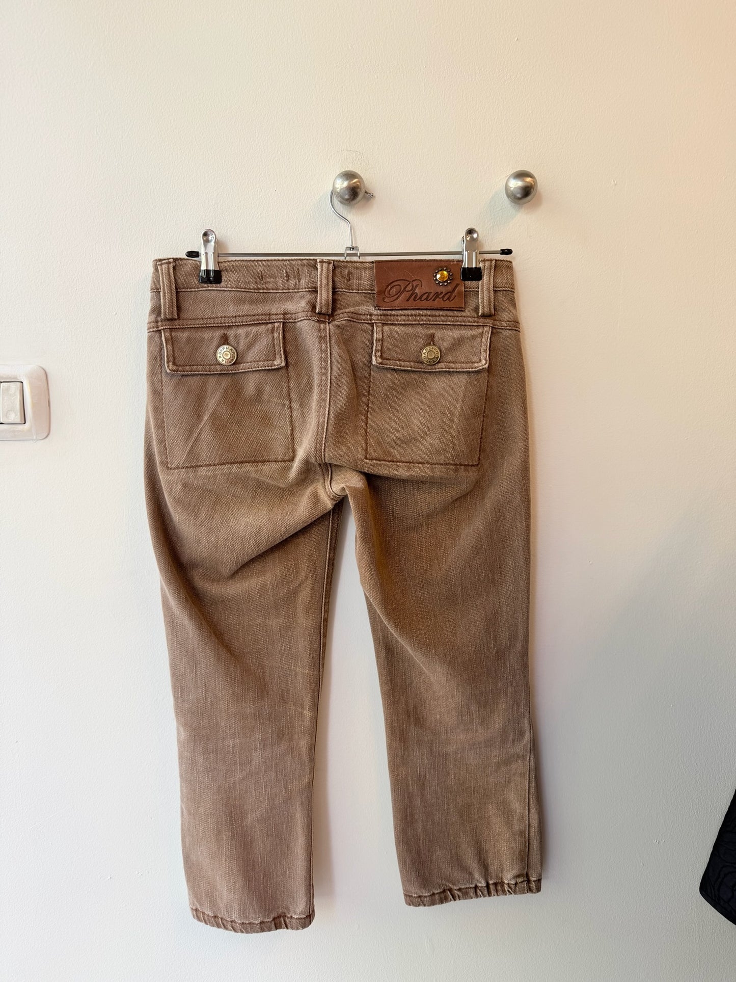 Phard Y2K Low-Rise Cropped Jeans