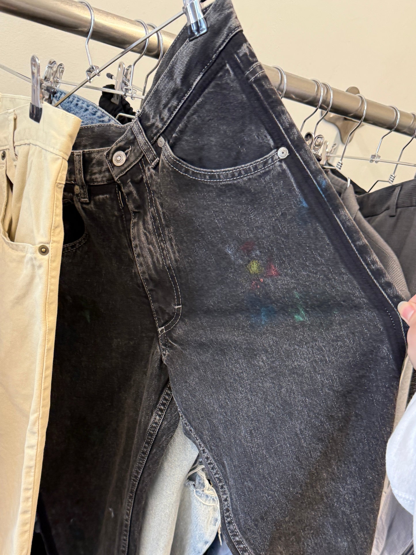 Maison Margiela Painted Denim Jeans SS2022