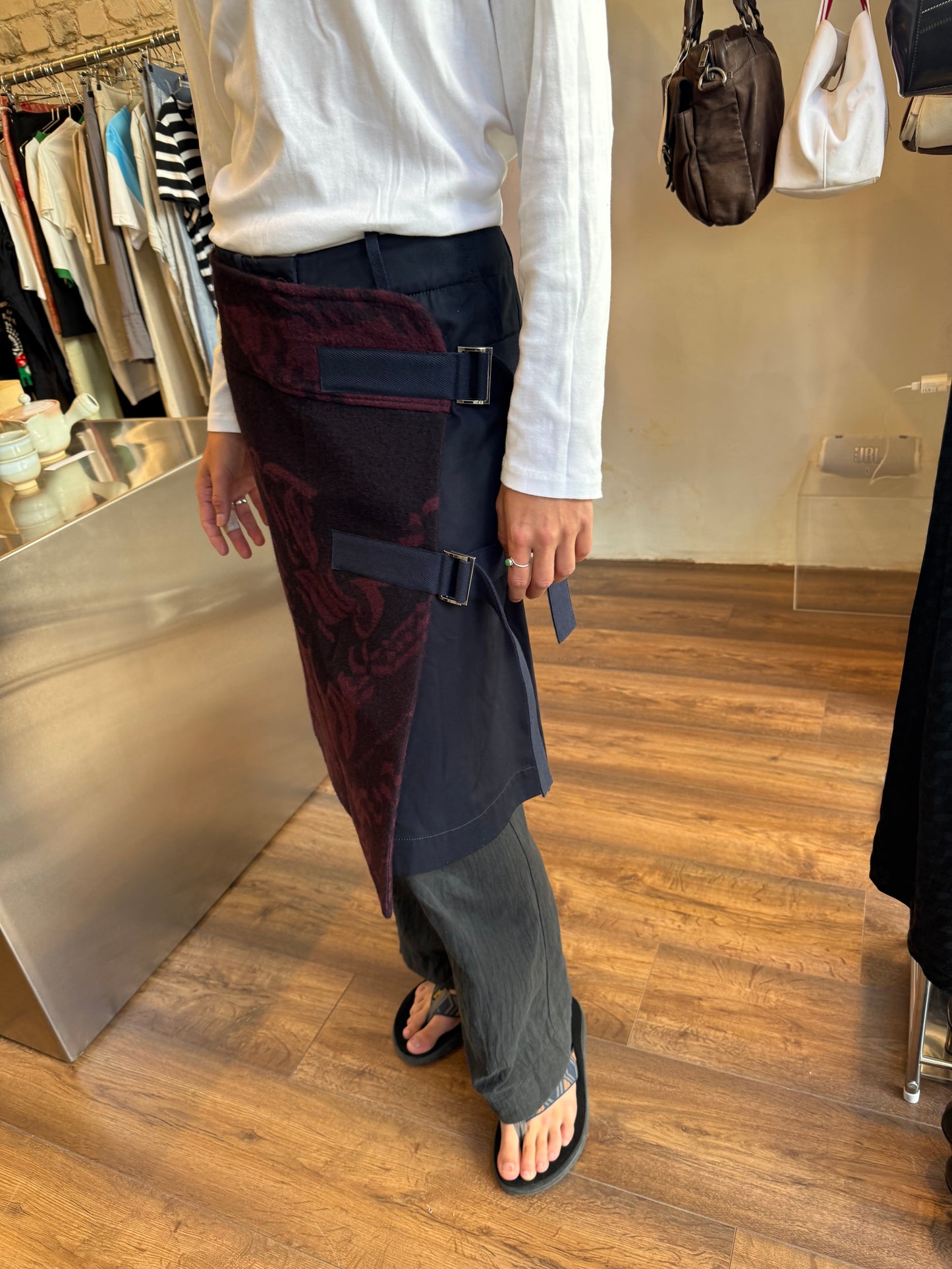 Sacai FW16 Runway Skirt