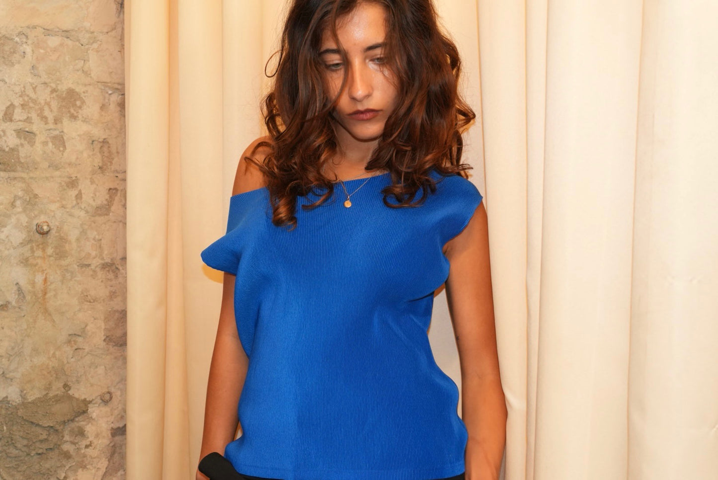Pleats Please - Issey Miyake Sleeveless Top