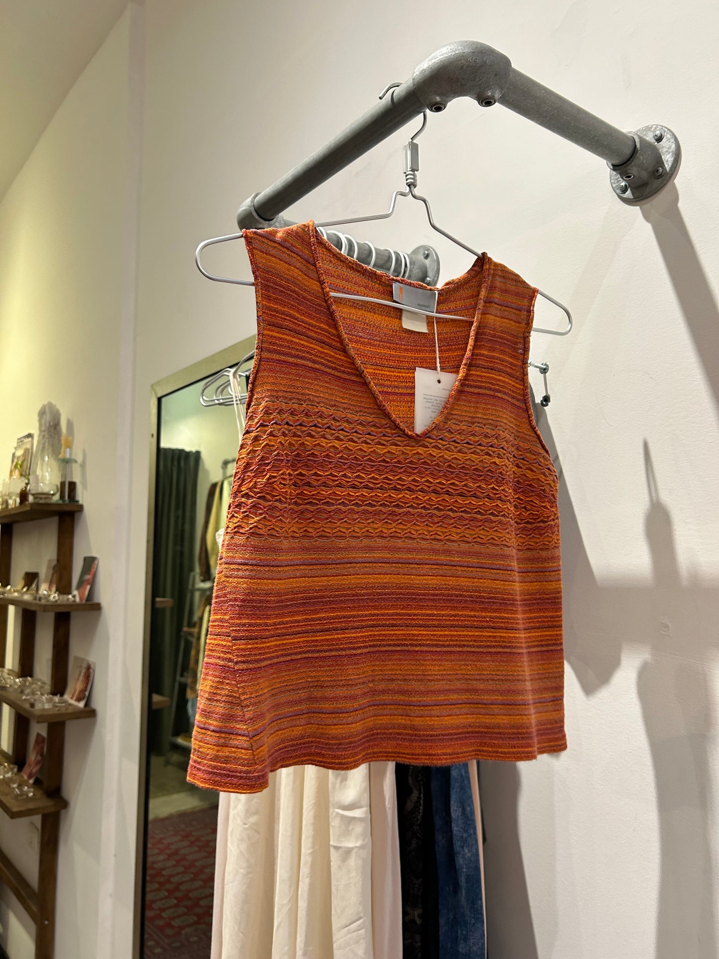 MISSONI orange red knit