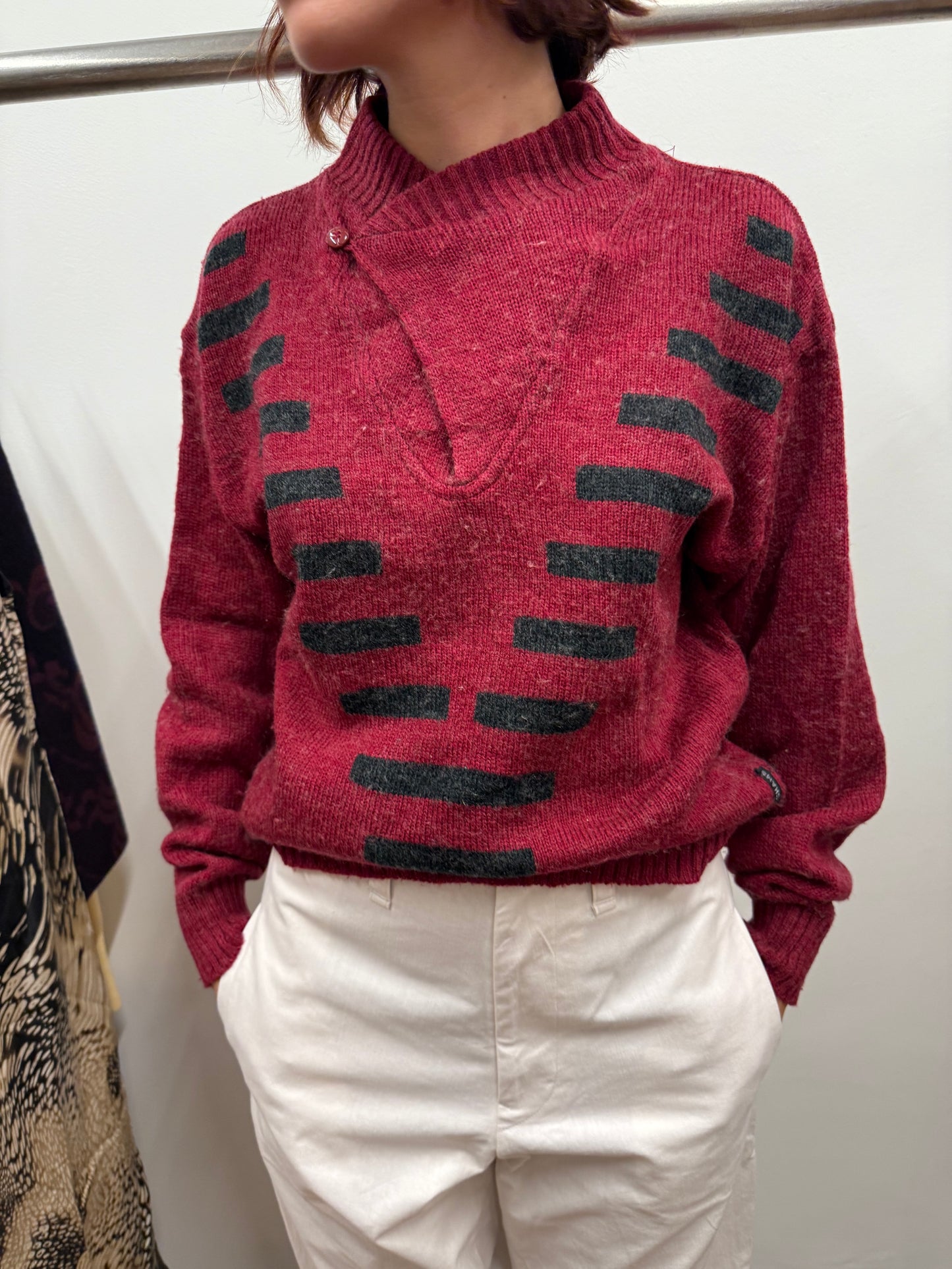 Chams de Baron 80s Wool Knit