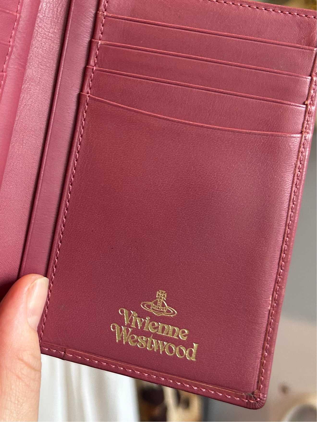 Vivienne Westwood LONDON leather wallet