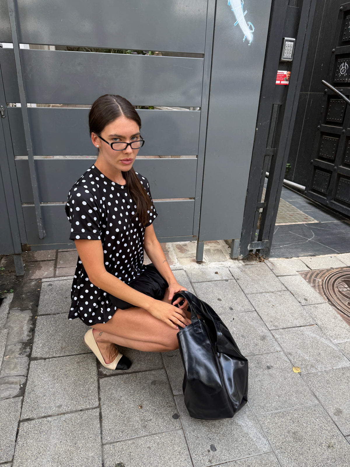 Comme des Garçons Polka Dot Ruffle Tunic 2022s