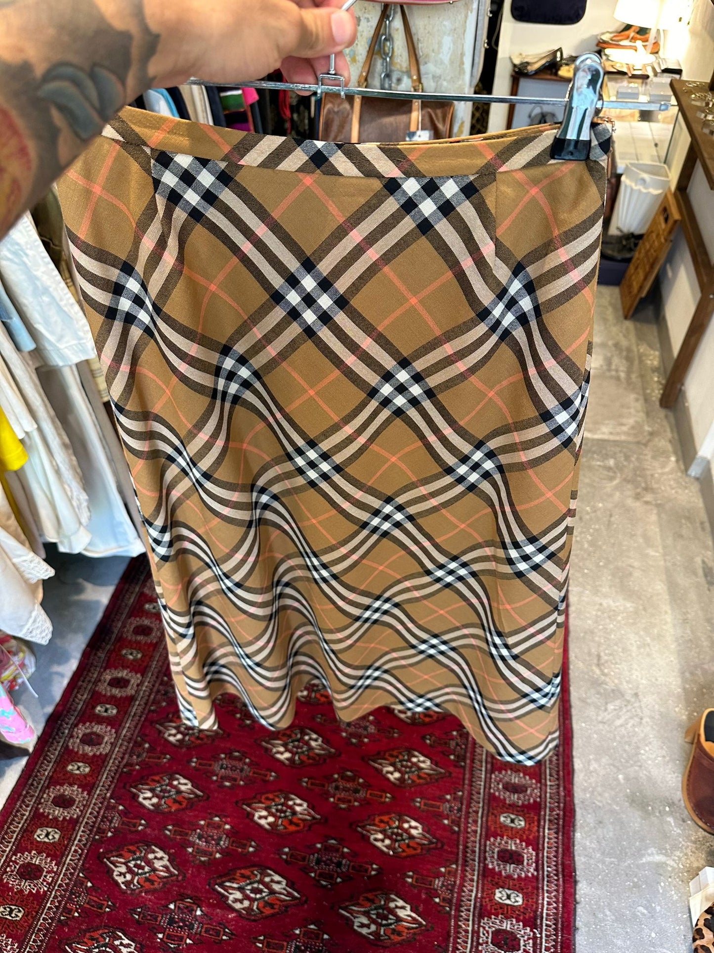 BURBERRY London 90’s long skirt