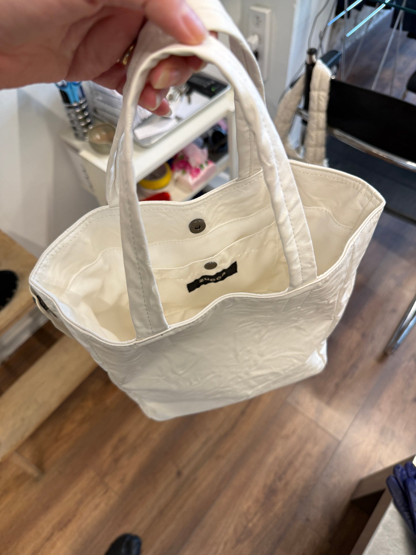 Zucca Faux Leather Mini Tote