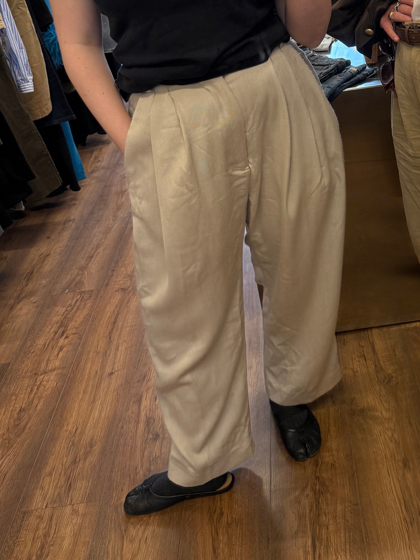 Hed Mayner SS23 Wool Pleated Trousers
