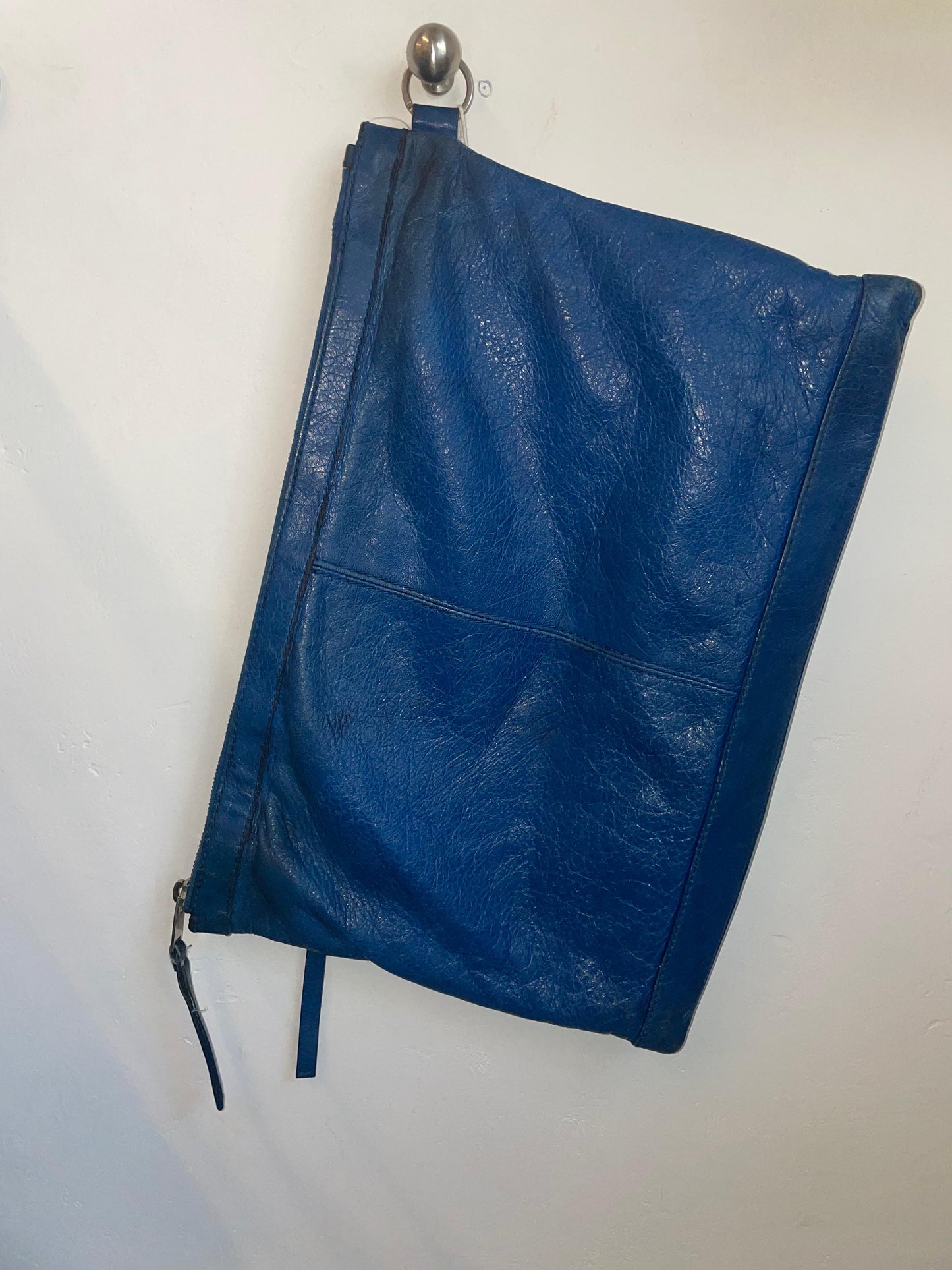 Balenciaga City Leather Clutch Bag c. 2012