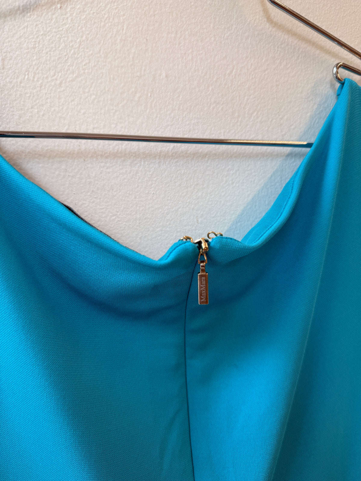 Max Mara Sleeveless Drape Dress