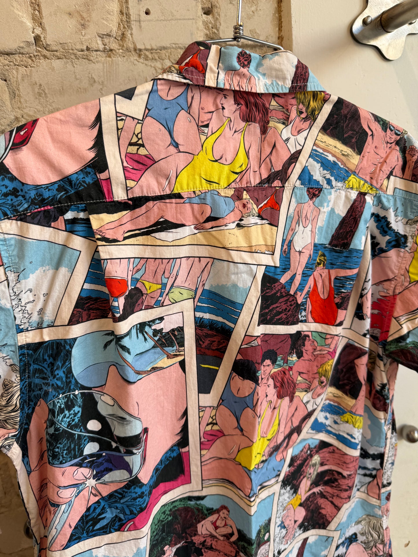 Edwin Nîmes Printed Short Sleeve Shirt