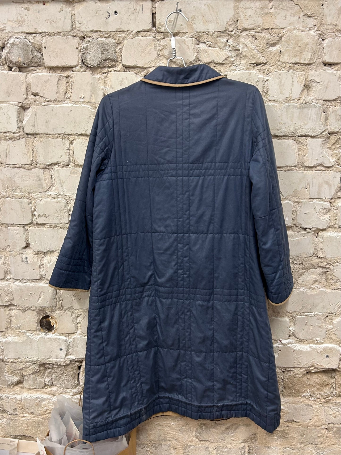 Quilted handmade coat