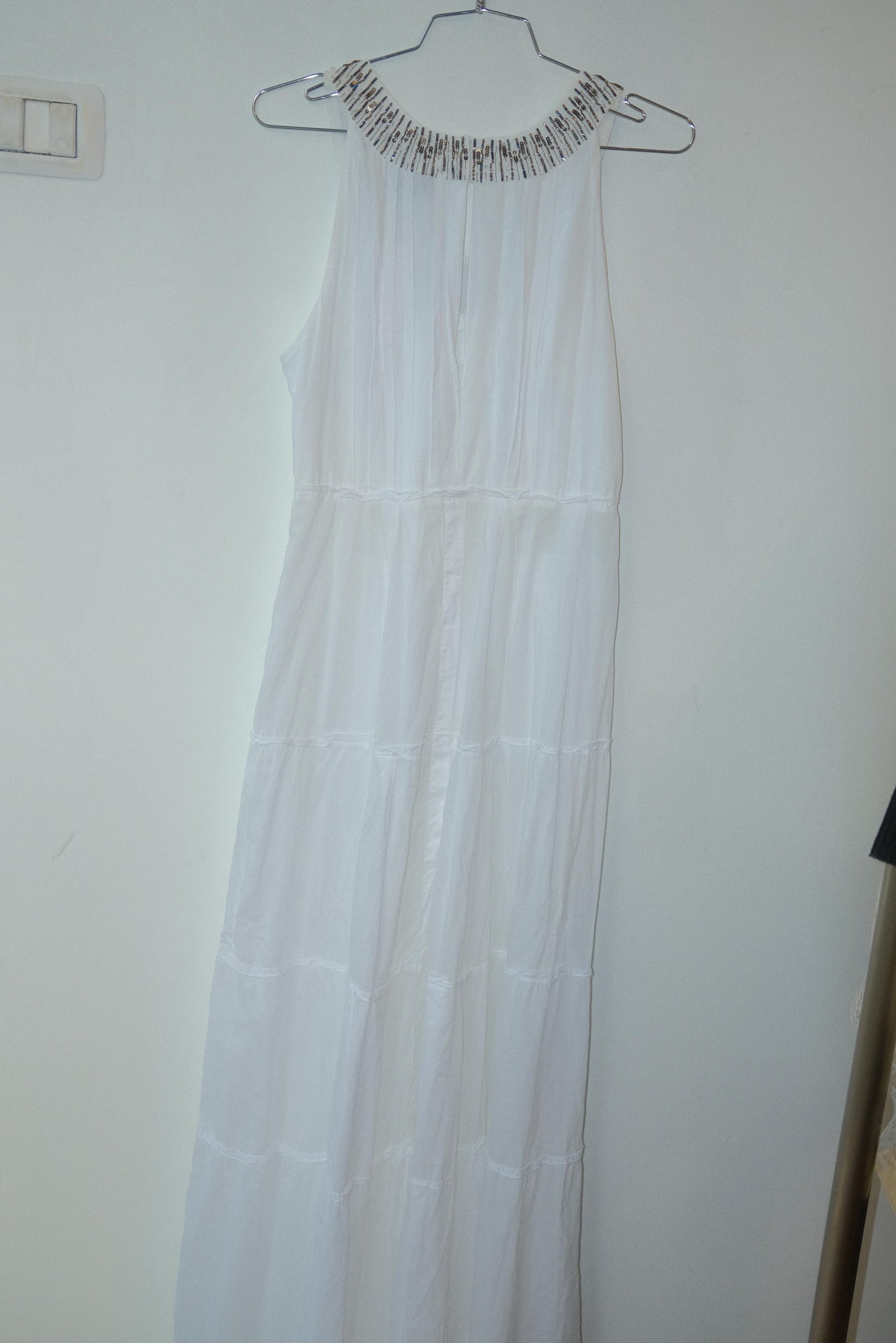 Armani Jeans Embellished Maxi Dress c. 2000s