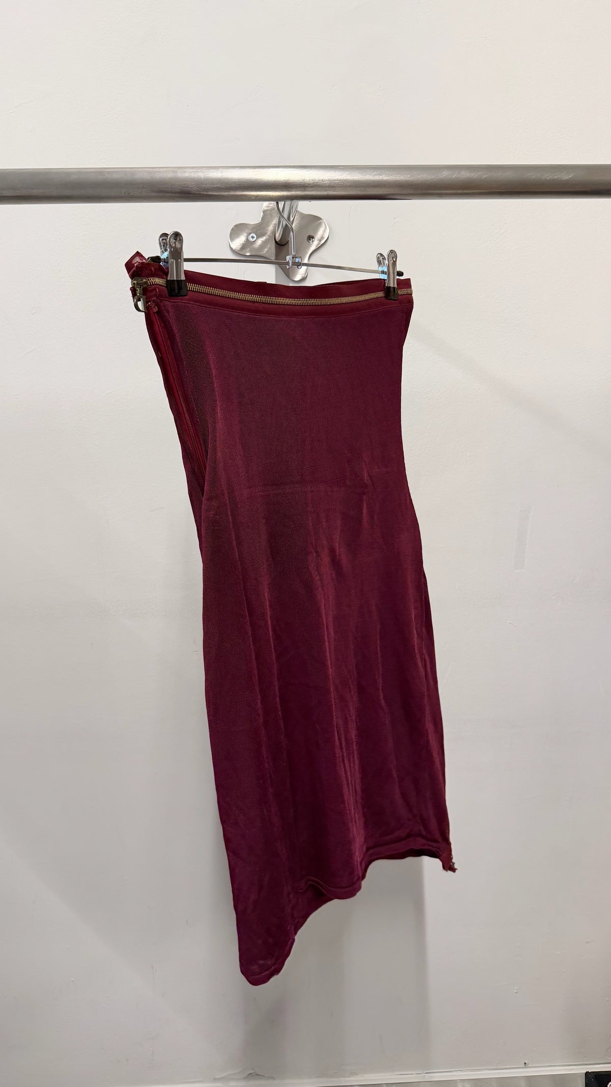 Christian Dior by John Galliano Asymmetric Zipper Dress 2001-2002
