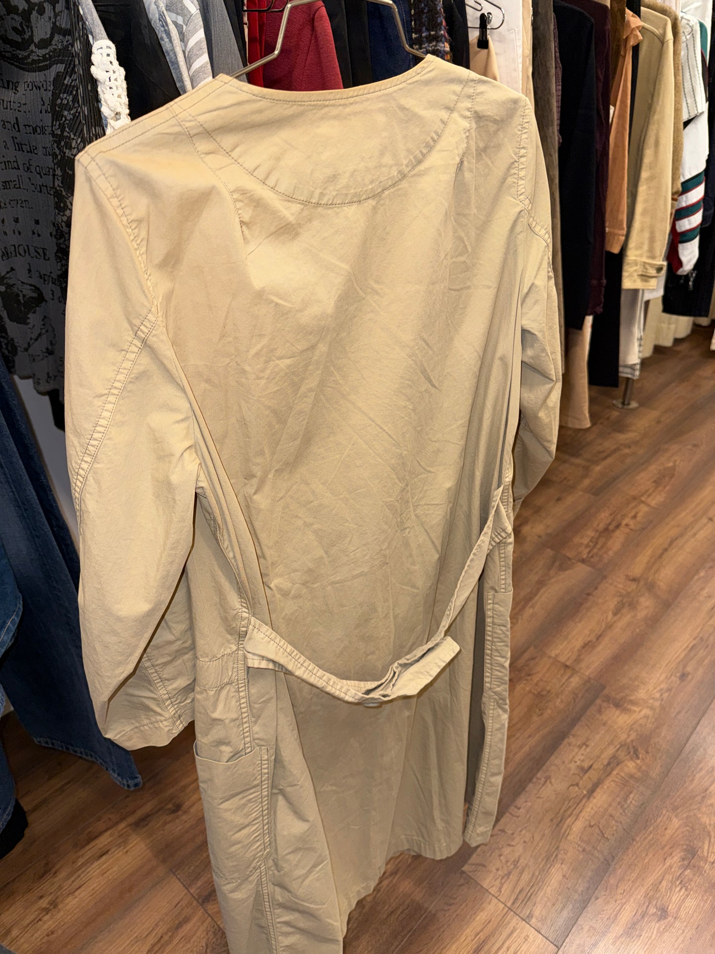 Zucca Wrap Cotton Coat / robe