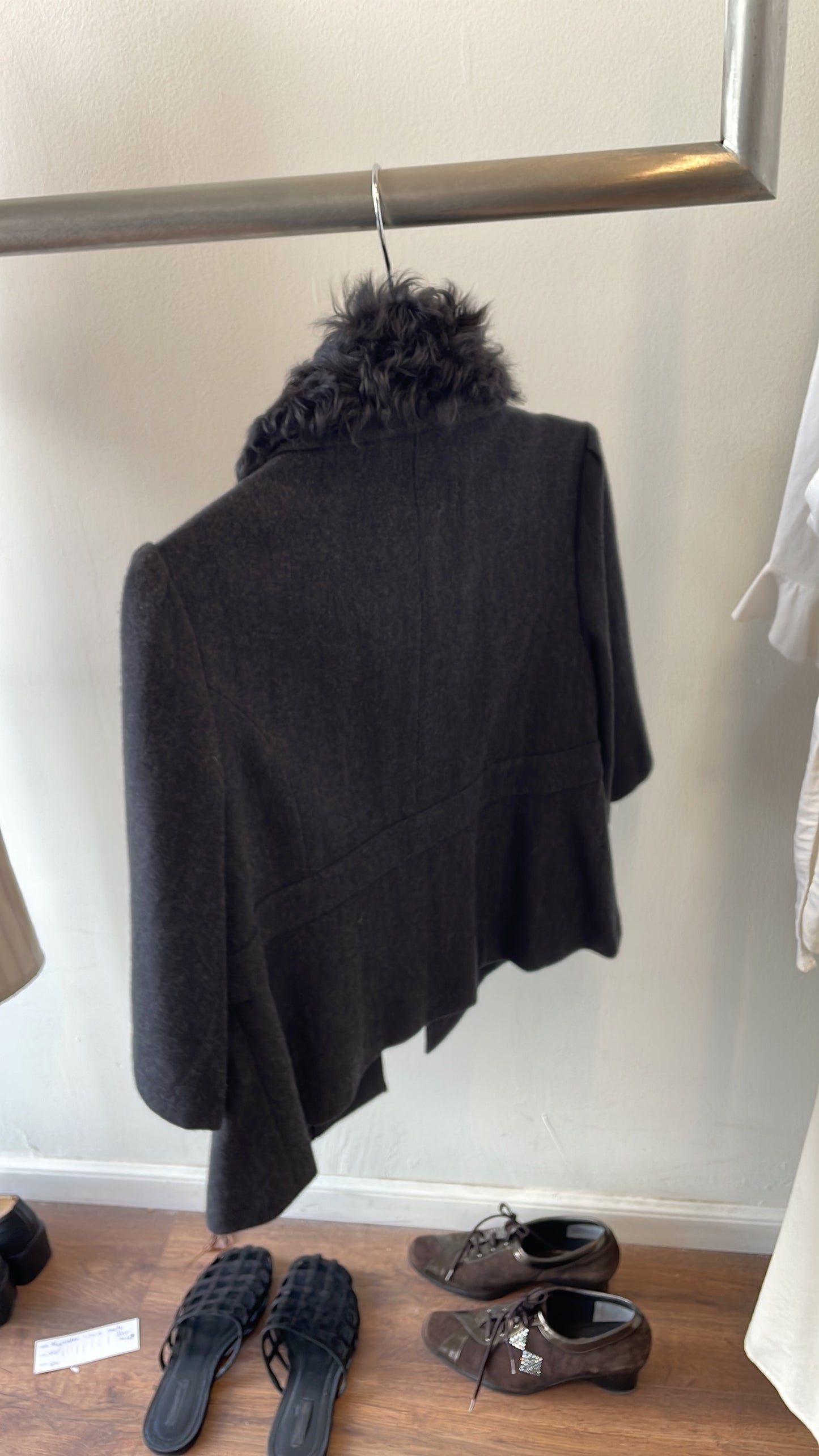 23ku Vingt-Trois Arrondissements Fur Collar Jacket