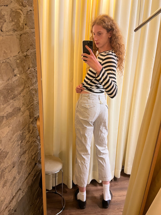 Sanca Buckle Back Baker Pants