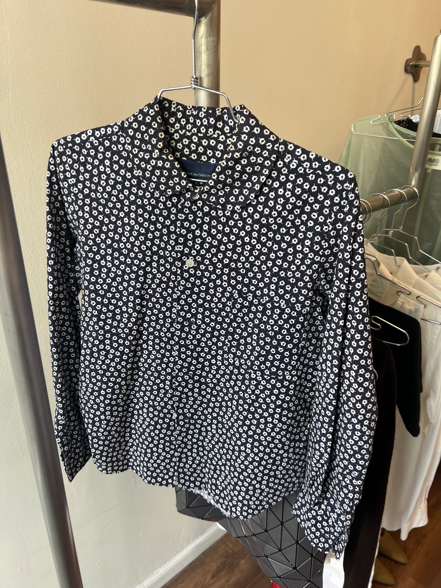 Comme des Garçons Flower Blouse