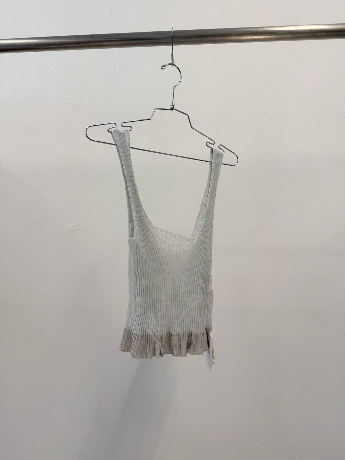 enrica Henkei Rib Linen Knit Camisole