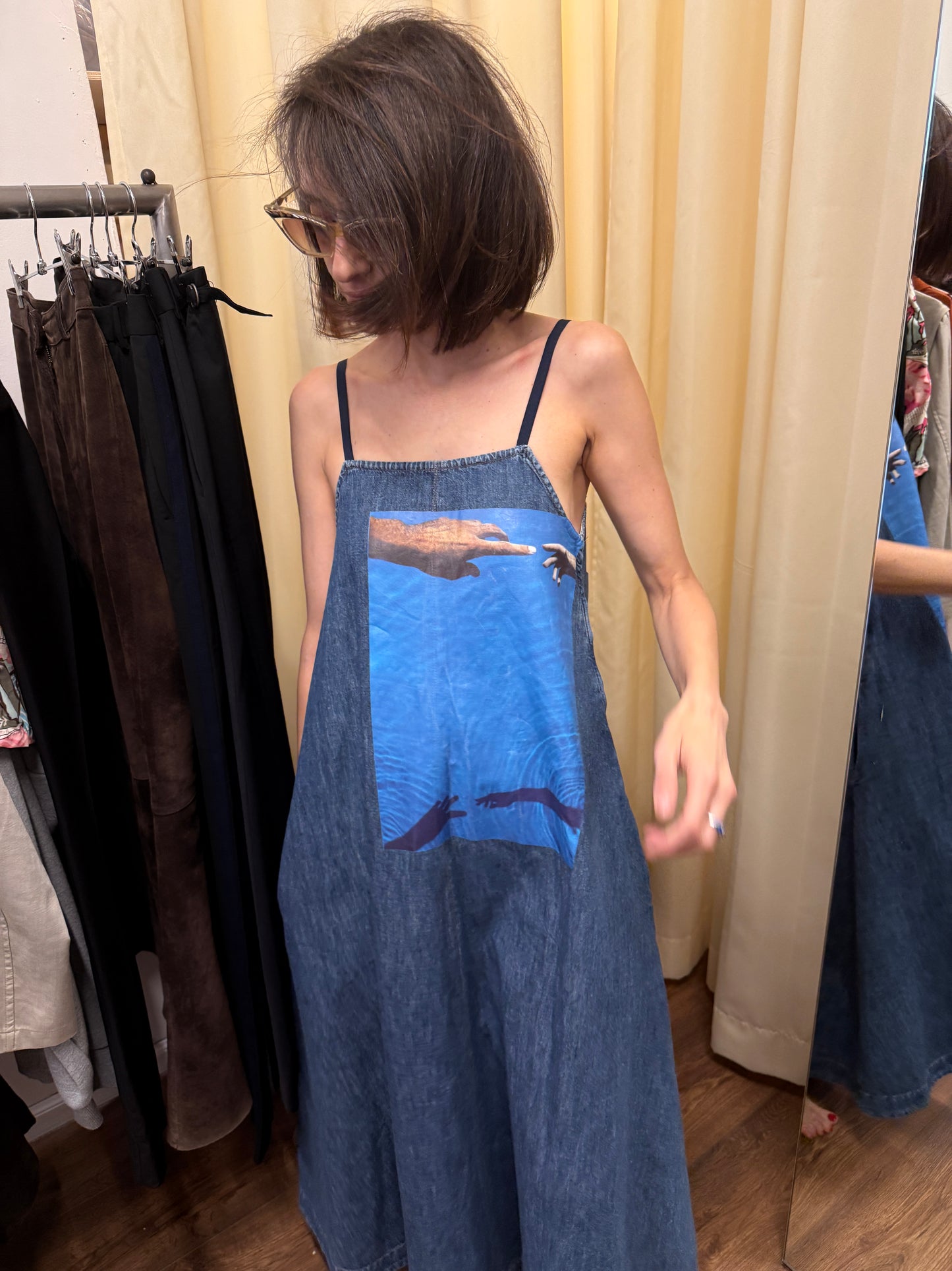 Sportmax Max Mara Caramba Denim Dress