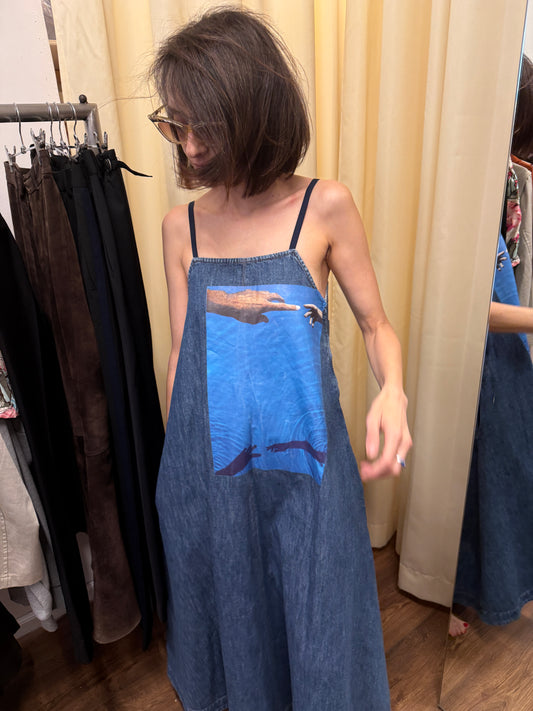 Sportmax Max Mara Caramba Denim Dress