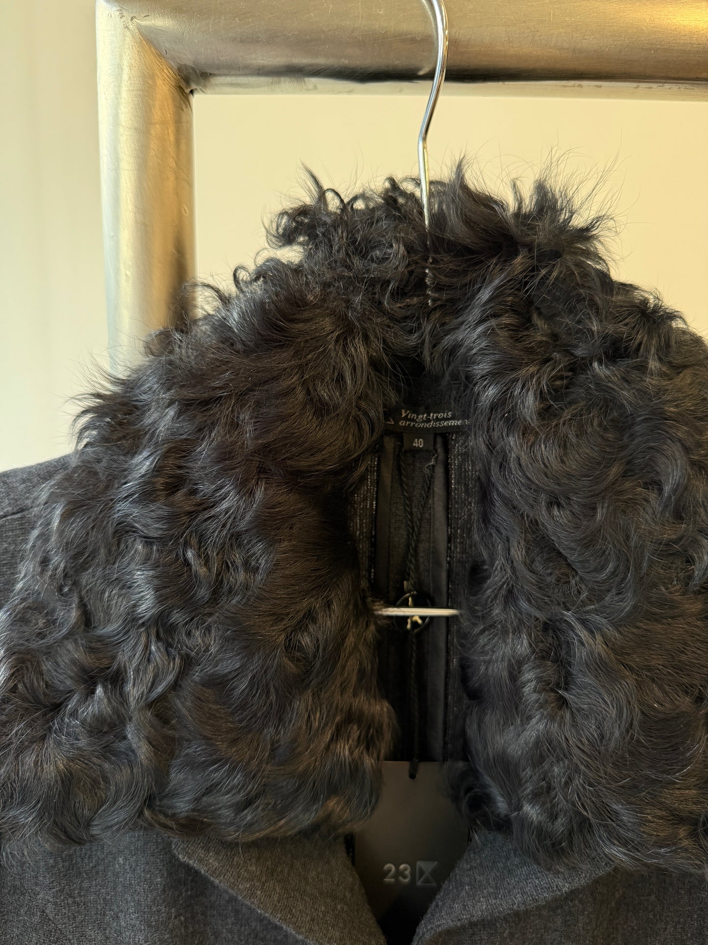 23ku Vingt-Trois Arrondissements Fur Collar Jacket