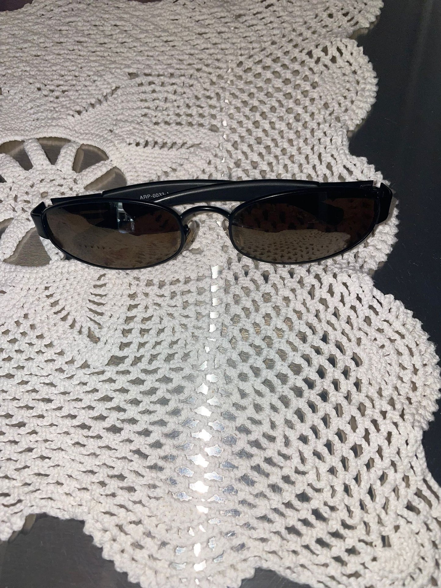 Slim Oval Sunglasses c. 2000s